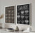 Kaffee Connaisseur Wandkunst Fine Art Leinwanddrucke Schwarz Weiß Kaffee Menü Plakat Bilder für Küche Diner Kaffee Shop Café Kunst Dekor
