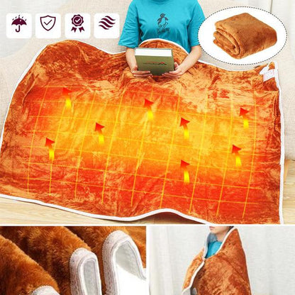 Sandsberg | WinterWarm Elektrische Heizdecke – Einstellbare Temperatur & Überhitzungsschutz