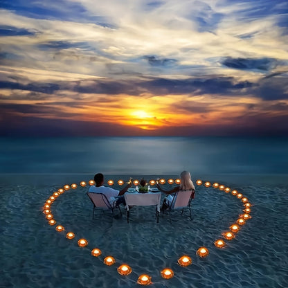 Sandsberg | RadiantCrystal - Transparente Europäische Kerzenhalter Set