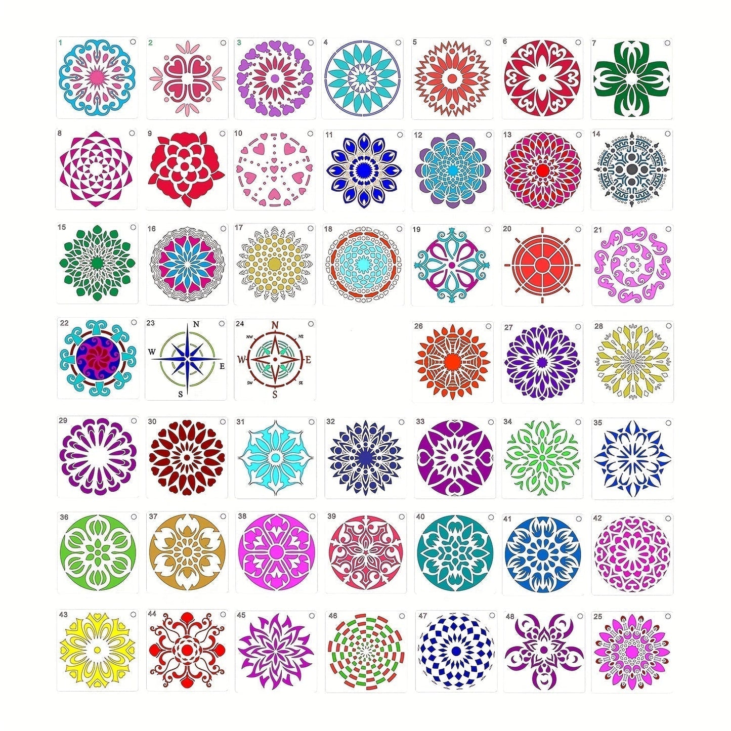 Sandsberg | StencilWorks - 48 Vorlagen für Stein- und Holzkreationen