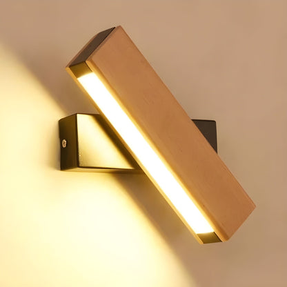 Sandsberg | LumeOak - Elegante LED Holz Wandlampe