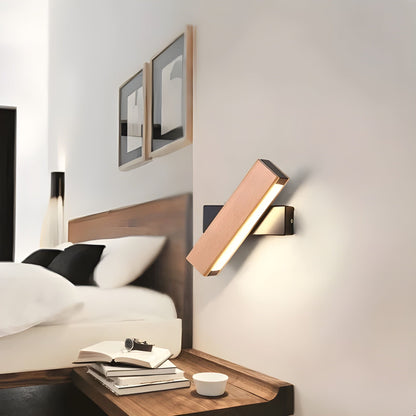 Sandsberg | LumeOak - Elegante LED Holz Wandlampe