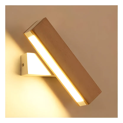 Sandsberg | LumeOak - Elegante LED Holz Wandlampe