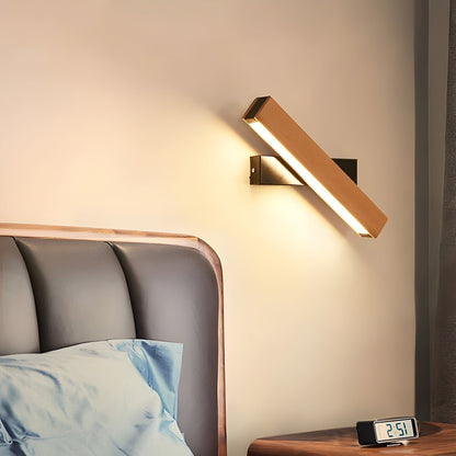 Sandsberg | LumeOak - Elegante LED Holz Wandlampe