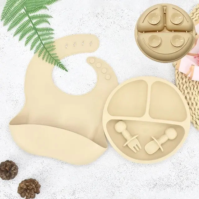 Baby-Silikon-Teller-Set