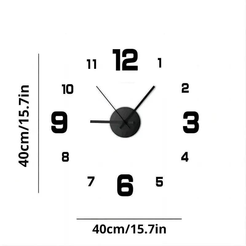 Zeitreise | Wanduhr | Kreiere Dein Eigenes Zeitalter | Mache Jede Sekunde Unvergesslich