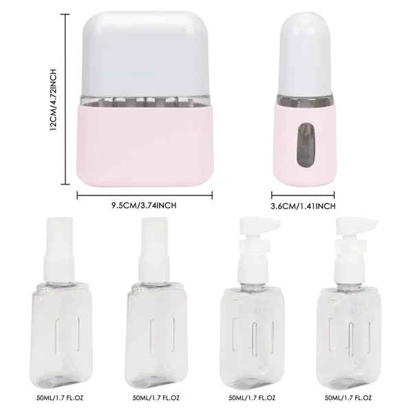 ✨MiniShampoo Spender Tragbares Reiseflaschen-Set