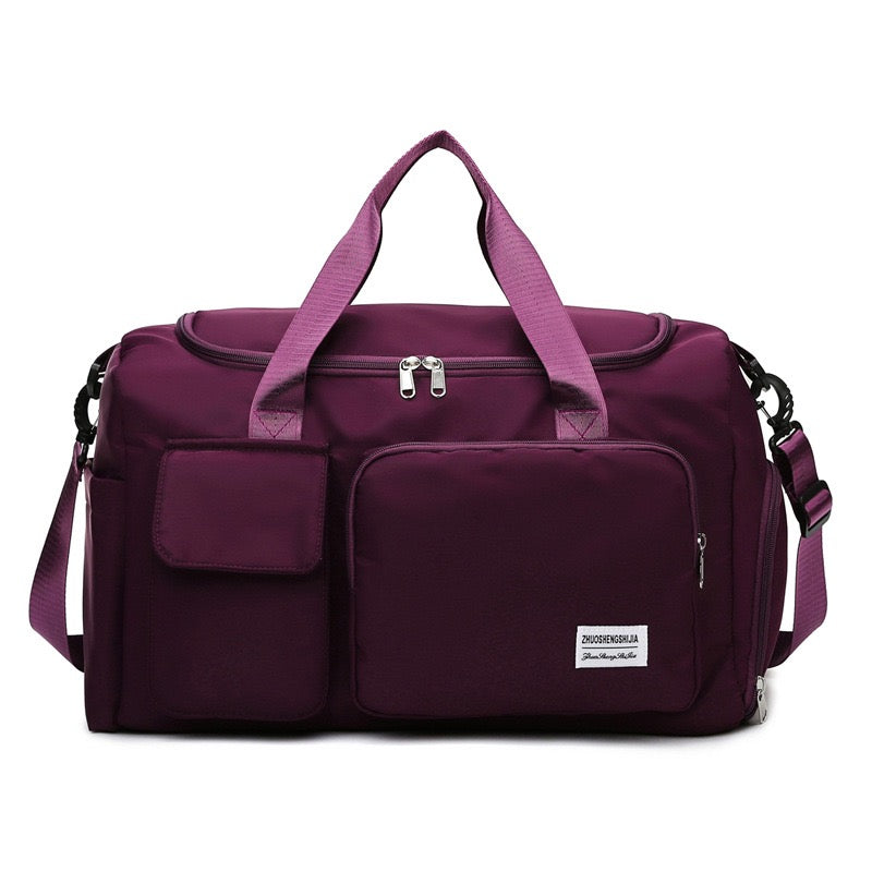 Multi-Taschen Reisetasche, Sport- und Gymnastik-Duffle mit separatem Schuhfach