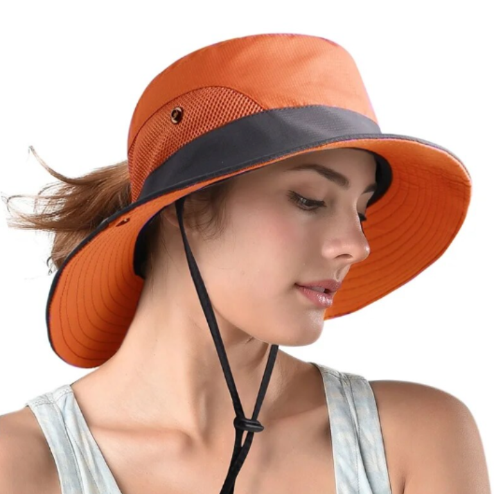 Sonnenhut - stilvoller Anti-UV-Schutz