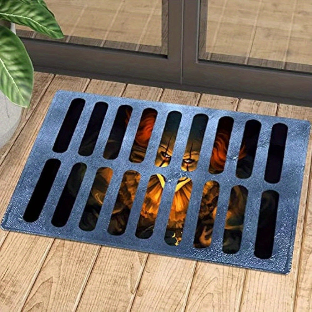 Sandsberg | Halloween Horror Türmatte – Rutschfester Polyester-Teppich für den Eingangsbereich