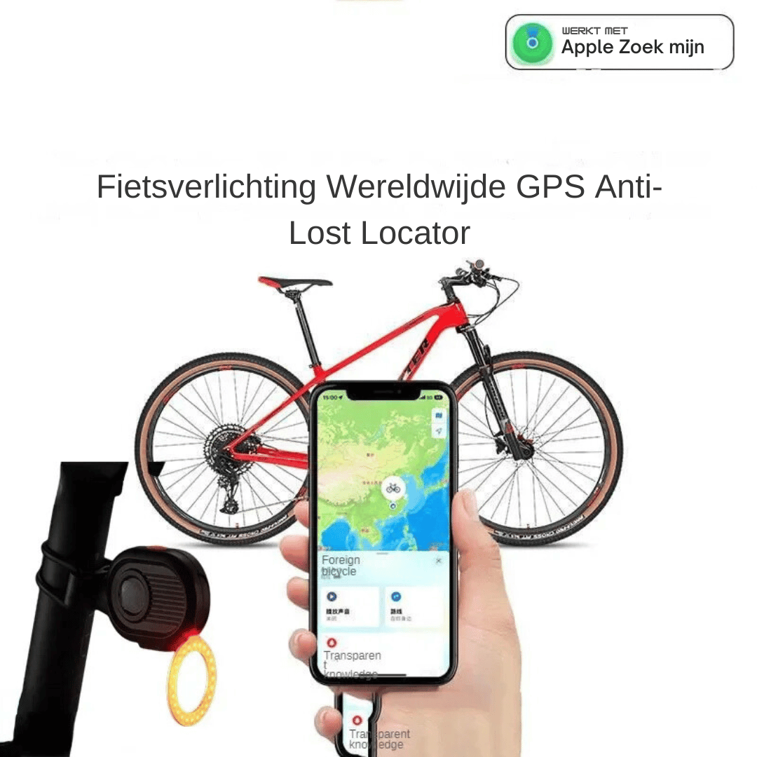 Sandsberg | Fahrrad GPS Tracker | 2-In-1 Fahrradlicht