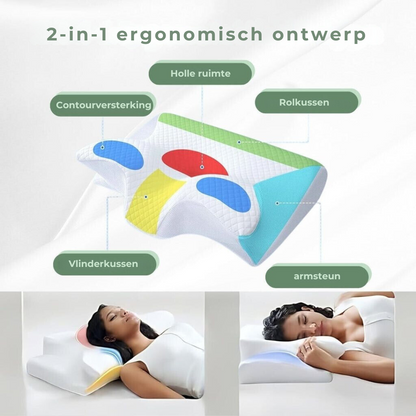 DreamAlign - Luxuriöses Orthopädisches Schlafkissen