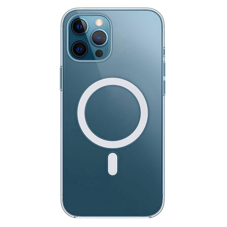 Sandsberg | Für iPhone 12 Pro Max WK WPC-007 iDeal Series Magsafe Case Magnetischer Ring All-inclusive Klar TPU Transparent Stoßfest Case