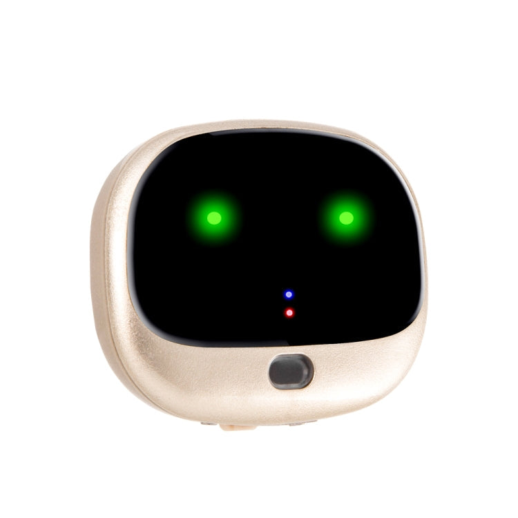 Sandsberg | ReachFar RF-V47 IP67 Multifunktionaler Mini-GPS-Haustier-Tracker mit LED-Licht und Silikonhülle (Gold)