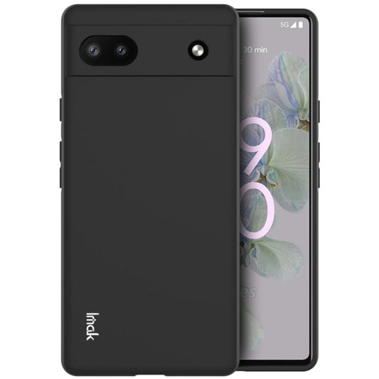 Für Google Pixel 6a imak UC-3 Serie stoßfest Matt TPU Handyhülle (Schwarz)