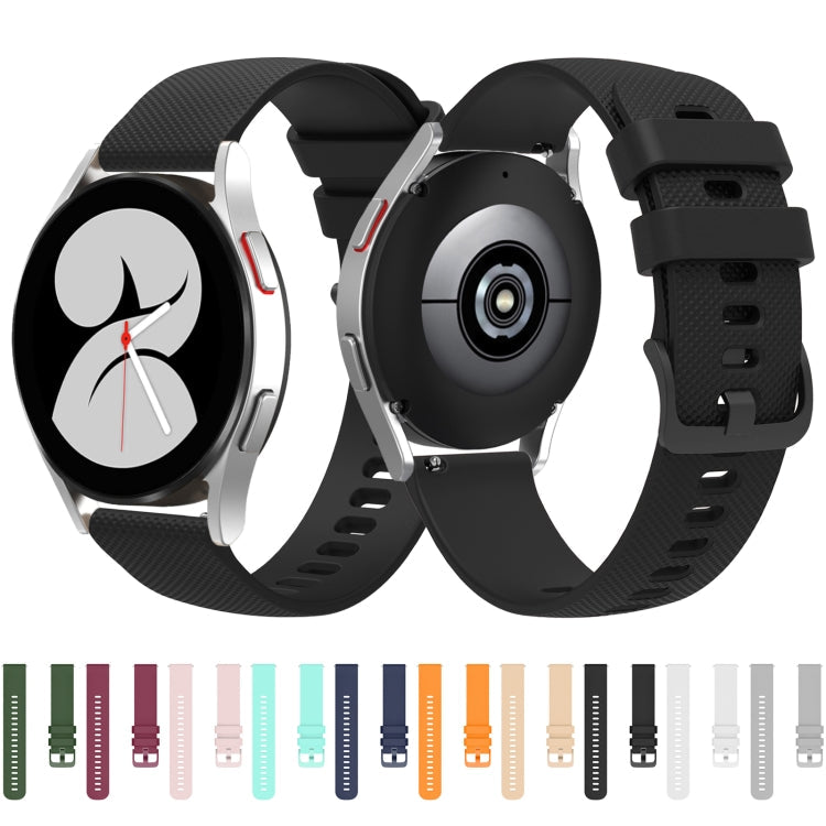Sandsberg | 22mm pockmarked tonal Schnalle Silikon Uhrband für Huawei Watch / Samsung Galaxy Watch (Armee Grün)
