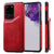 Sandsberg | Für Galaxy S20 Ultra Kalbsleder Textur Horizontale Flip Ledertasche mit Halter & Kartenfächern & Rahmen (Rot)