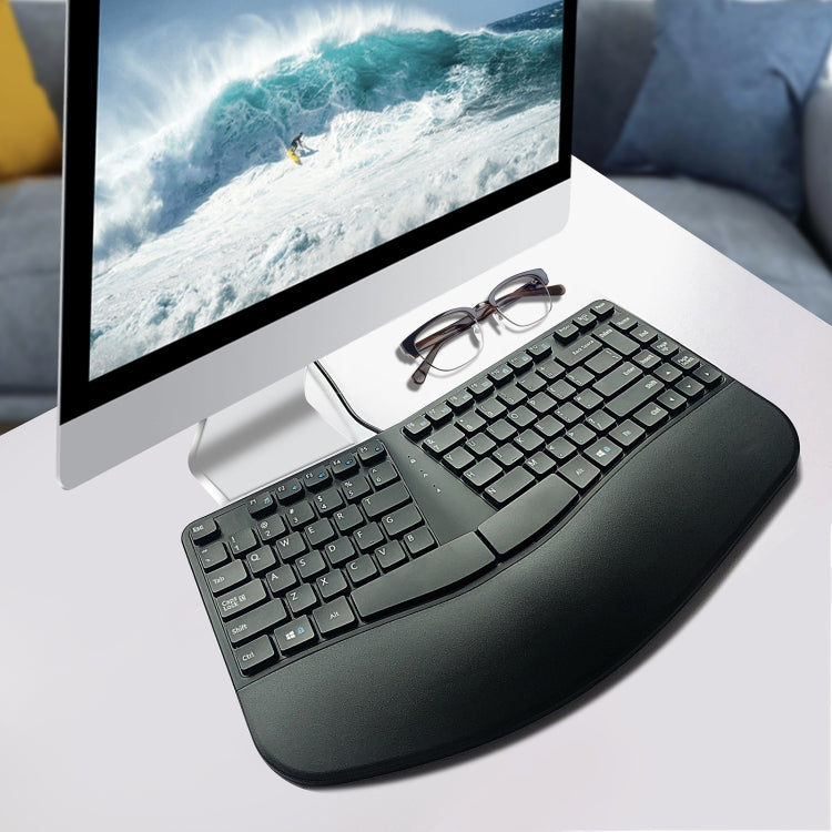 Sandsberg | 390B 87-Tasten Ergonomische Geteilte Verdrahtete Tastatur