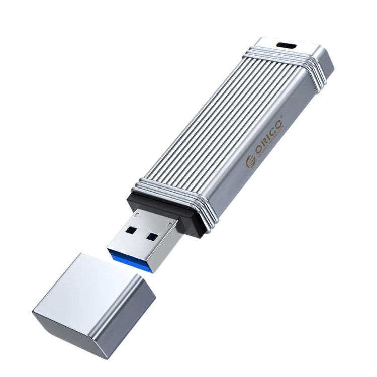 Sandsberg | ORICO USB Solid State Flash Drive, Lesen: 520MB/s, Schreiben: 450MB/s, Speicher: 256GB, Port: USB-A (Silber)