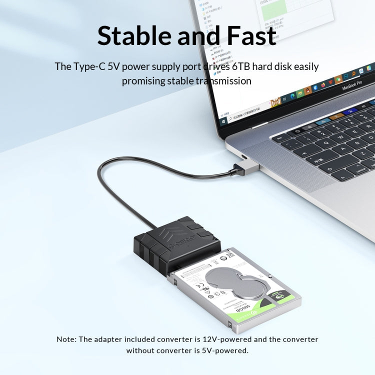 Sandsberg | ORICO UTS1 USB 3.0 2,5-Zoll SATA HDD-Adapter mit Silikonhülle, Kabellänge: 1 m