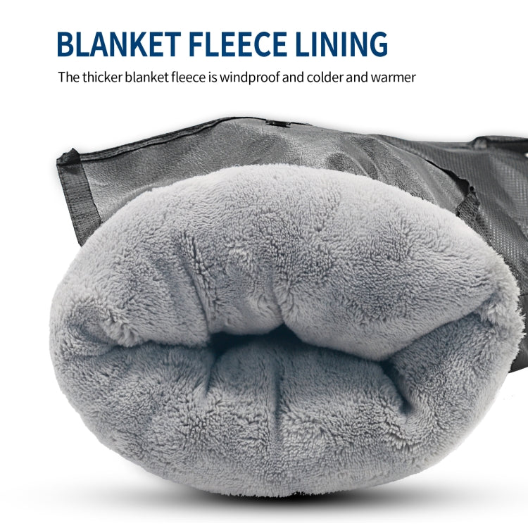 Sandsberg | CS-1780A1 Winter Fleece Verdickte Warme Außen Motorrad Handschuhe, Stil:Big Mouth Version