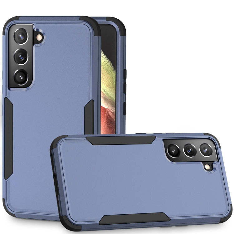 Sandsberg | Für Samsung Galaxy S23 5G TPU + PC Stoßfeste Telefonhülle (Königsblau + Schwarz)