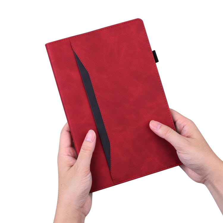 Sandsberg | Für Lenovo Tab P11 Pro Gen 2 Business Stoßfeste Horizontale Flip-Leder-Tablet-Hülle (Rot)
