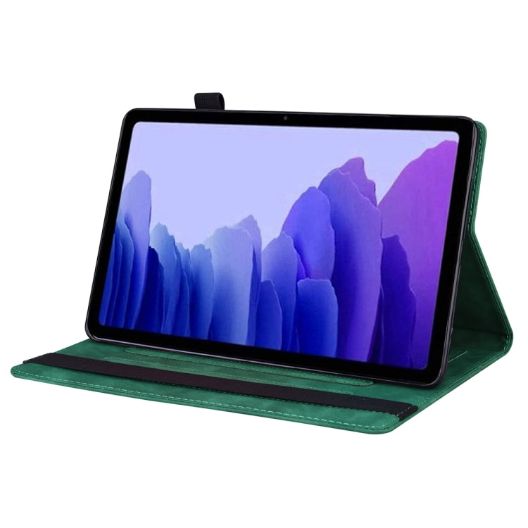 Sandsberg | Für Lenovo Tab P11 Pro Gen 2 Business Stoßsichere Horizontale Flip Leder Tablet Hülle (Grün)
