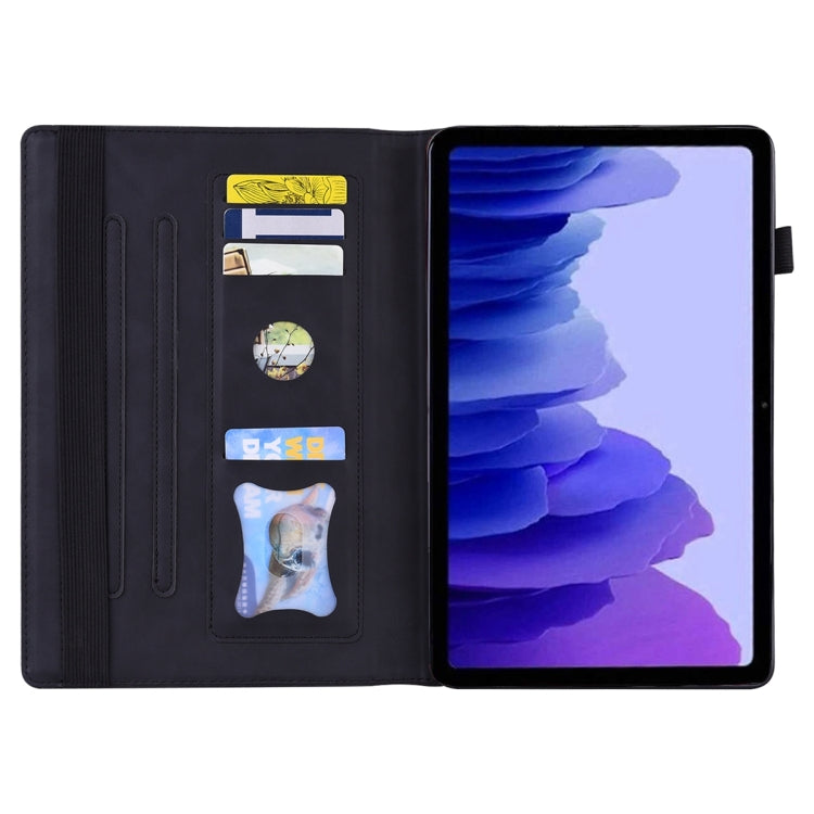 Sandsberg | Für Lenovo Tab P11 Pro Gen 2 Business Stoßfeste Horizontale Flip Leder Tablet Hülle (Schwarz)