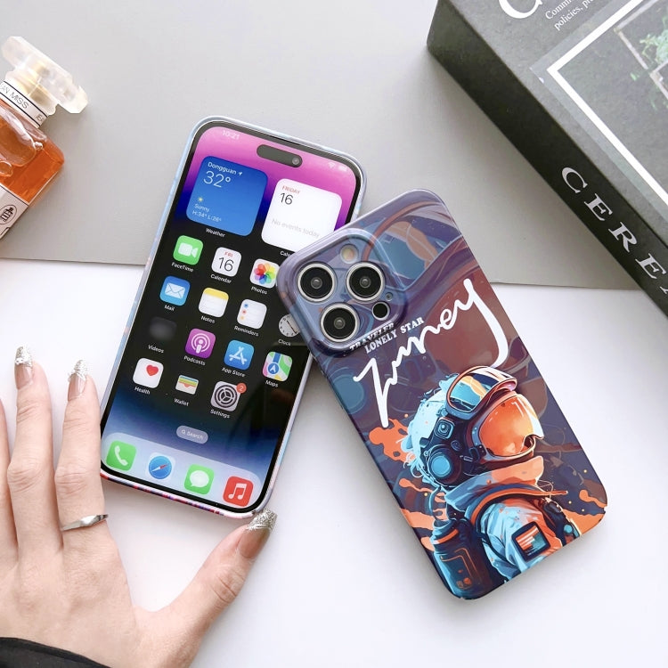 Sandsberg | Für iPhone 15 Pro Max Bemalte Muster Präzise Loch PC Handyhülle (Bottle Monster)