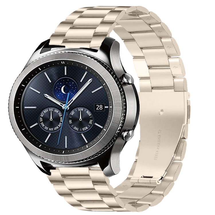 Sandsberg | Für Huawei Watch 4 / 4 Pro Drei Perlen Edelstahl Uhrband (Sternenlicht Farbe)