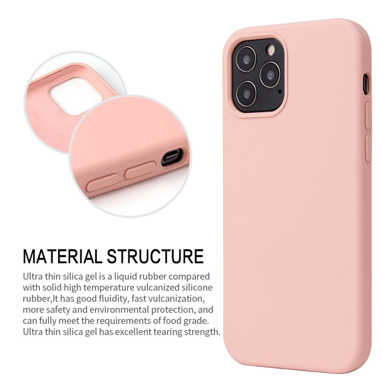 Für iPhone 14 Flüssigsilikon-Handyhülle (Rock Grau)