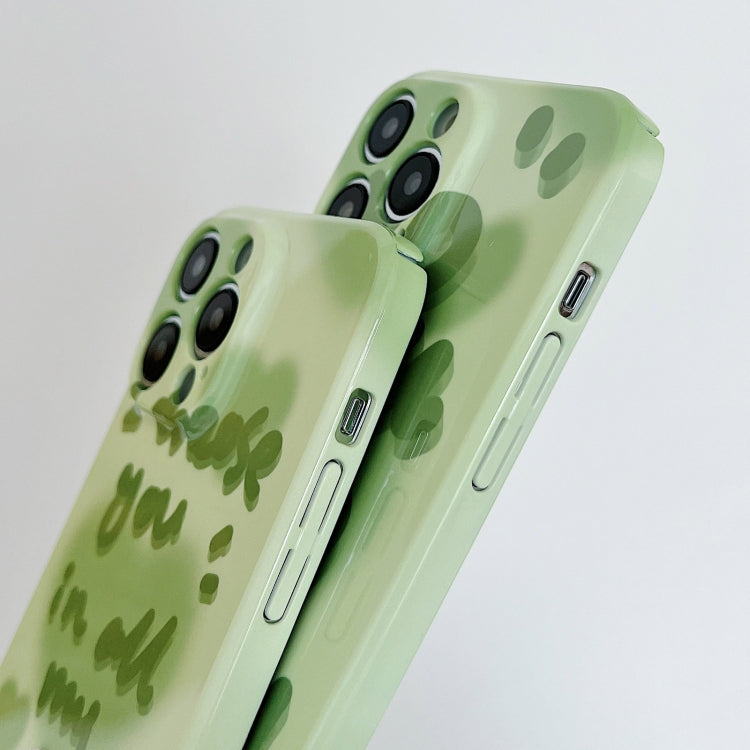 Sandsberg | Für iPhone 15 Pro Max PC Handyhülle (Grüner Text)