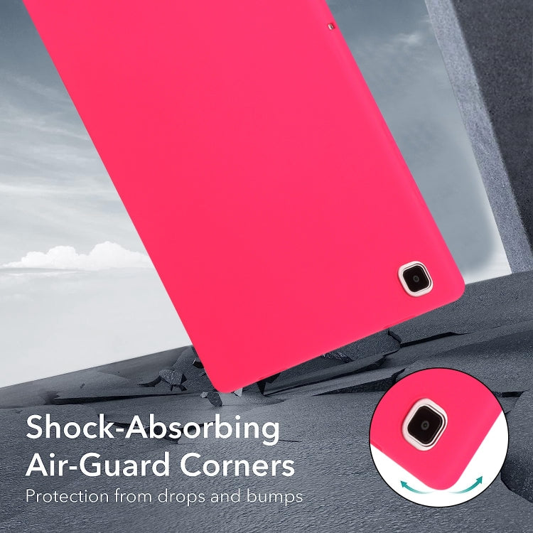 Sandsberg | Für Samsung Galaxy Tab S7 / S8 Öl Spray Hautfreundliche TPU Tablet Hülle (Rosa Rot)