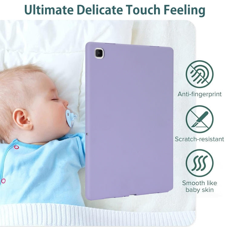 Sandsberg | Für Samsung Galaxy Tab S7 / S8 Öl Spray Hautfreundliche TPU Tablet Hülle (Lila)
