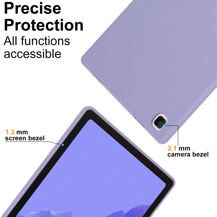 Sandsberg | Für Samsung Galaxy Tab S7 / S8 Öl Spray Hautfreundliche TPU Tablet Hülle (Lila)