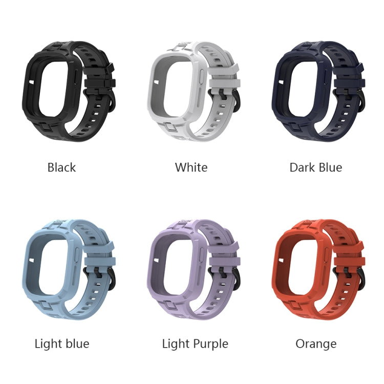 Sandsberg | For Honor Watch 4 Einfarbig Integriertes TPU-Uhrenarmband (Helllila)