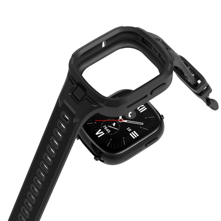 Sandsberg | For Honor Watch 4 Einfarbig Integriertes TPU-Uhrenarmband (Helllila)