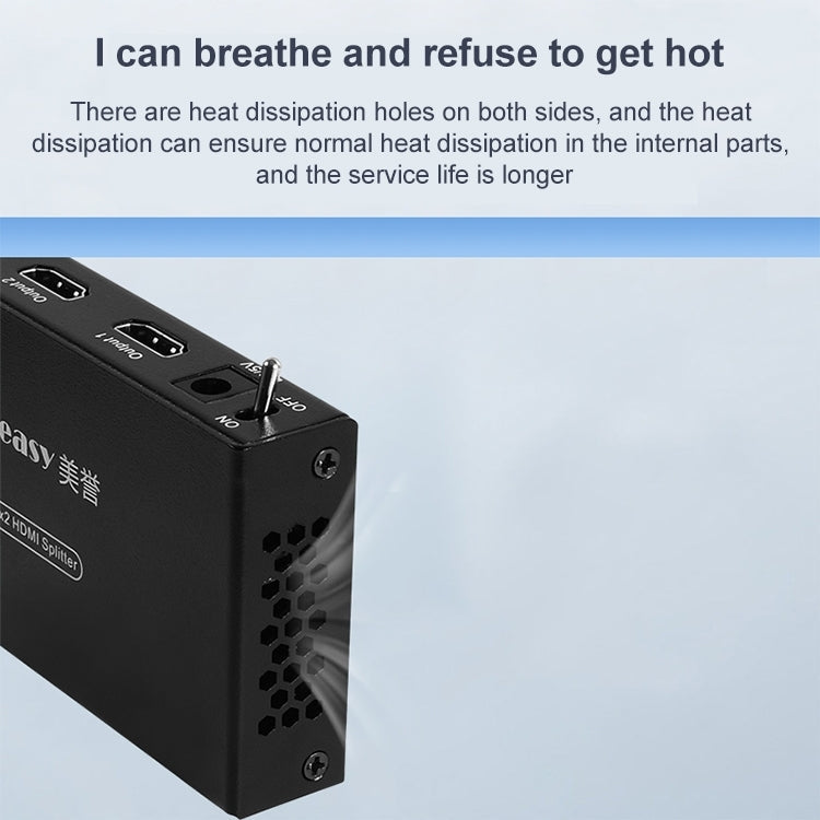Sandsberg | Measy SPH102 1 bis 2 HDMI 1080P Simultananzeige Splitter (EU Stecker)