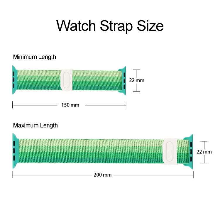 Sandsberg | Für Apple Watch Series 3 42mm Karbonfasertextur Snap Riemen Nylon Uhrband (Schwarz)