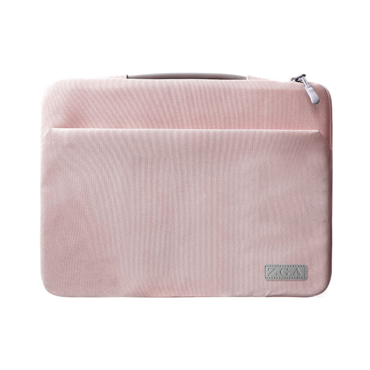 ZGA BG-01 Wasserdichte Laptop-Handtasche, Größe: 14 Zoll (Rosa)