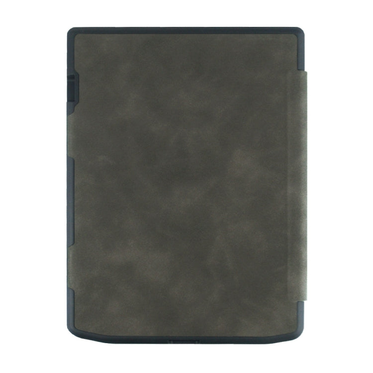 Sandsberg | Für Pocketbook InkPad 4 / Color2 /3 /PB743 Retro Leder-Feel Smart Tablet-Hülle (Schwarz)