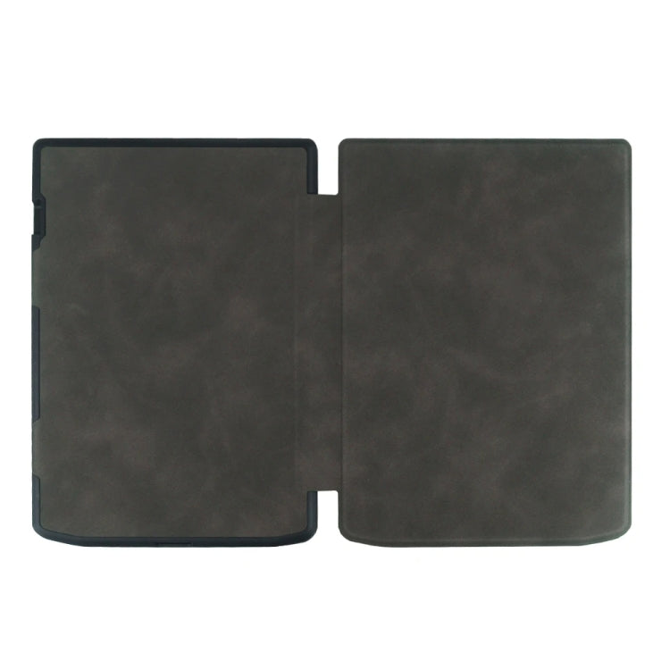 Sandsberg | Für Pocketbook InkPad 4 / Color2 /3 /PB743 Retro Leder-Feel Smart Tablet-Hülle (Schwarz)