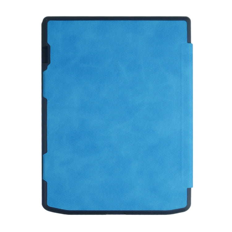 Sandsberg | Für Pocketbook InkPad 4 / Color2 /3 /PB743 Retro Leder fühlen Smart Tablet Hülle (Himmelblau)