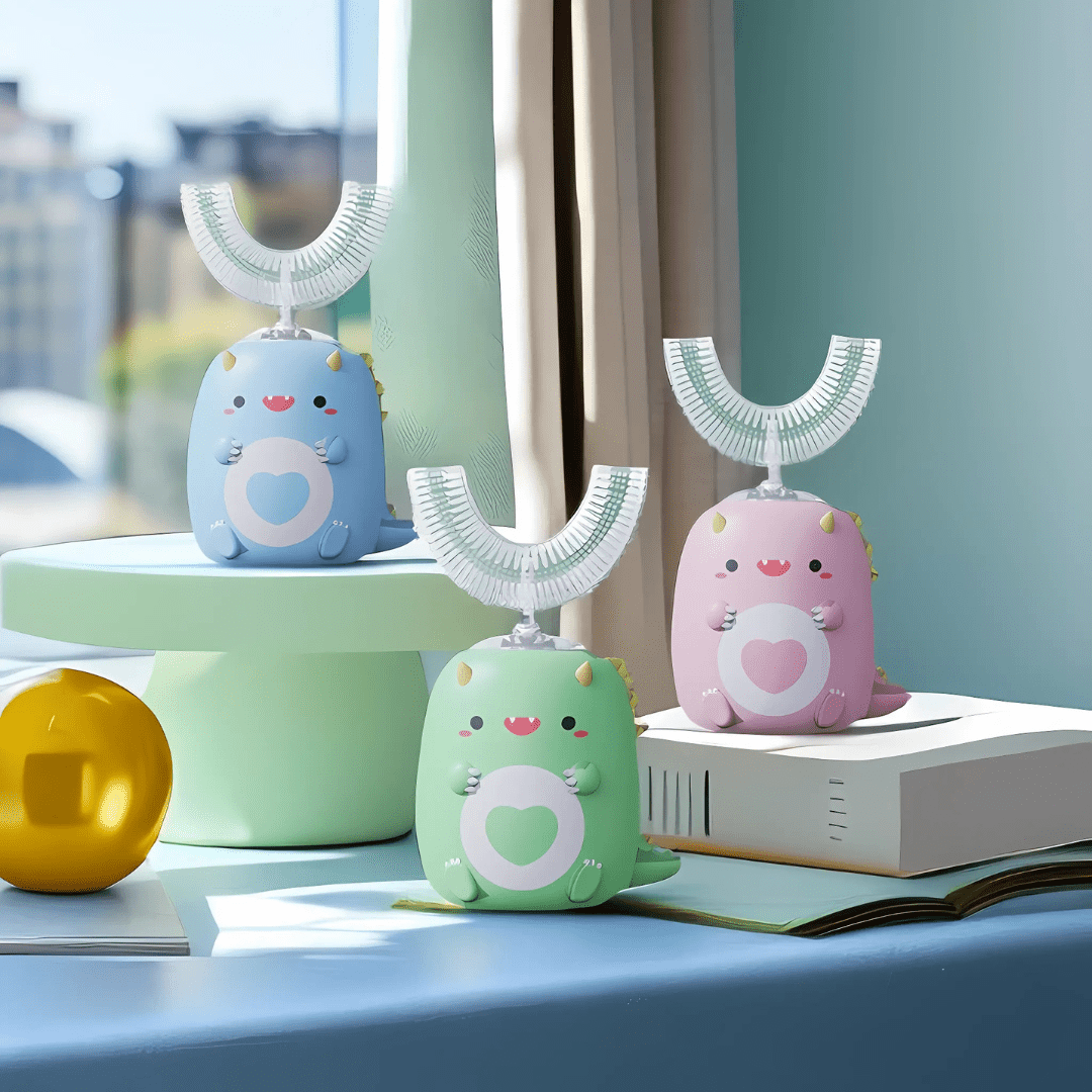 Sandsberg | Elektrische Kinderzahnbürste mit 360° Reinigung