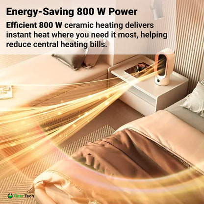 Sandsberg | Energieeffizienter Heizlüfter für kleine Räume – Bleiben Sie diesen Winter warm mit leiser Betriebsweise