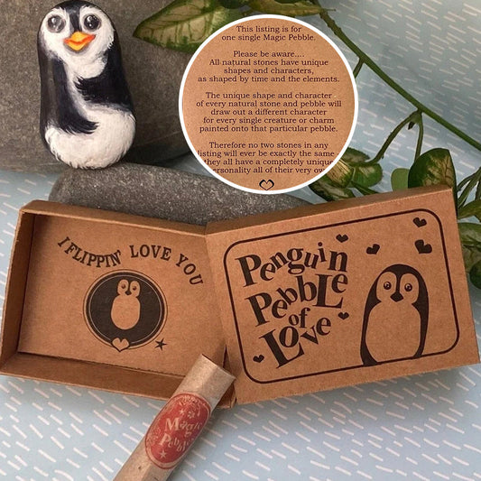 Lustiges Pinguin-Weihnachtsgeschenk