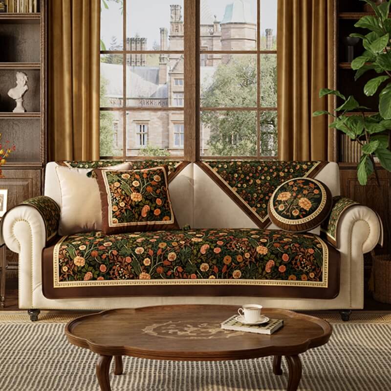 Garten Vintage Luxus Möbel Schutz Rutschfeste Couchbezug