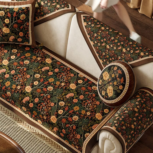 Garten Vintage Luxusmöbel Schützende Rutschfeste Sofabezüge