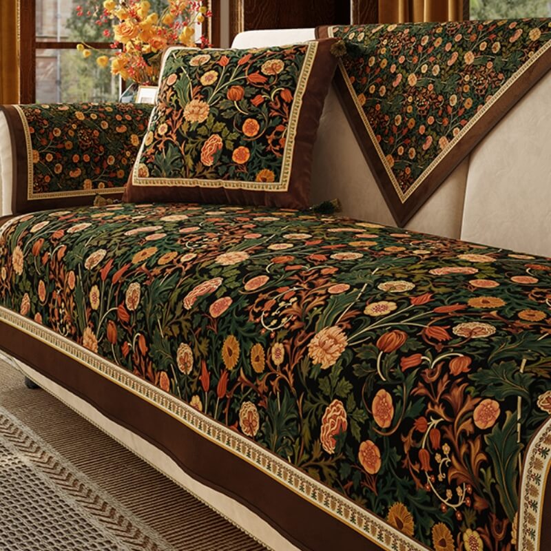 Garten Vintage Luxus Möbel Schutz Rutschfeste Couchbezug